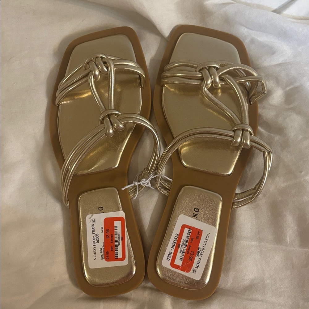 Gold Sandals